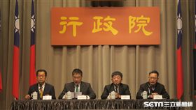 行政院會會後記者會。（記者盧素梅攝）