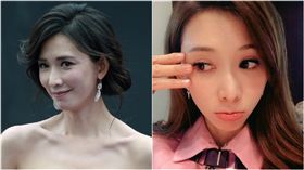 林志玲手遮魚尾紋（翻攝自林志玲臉書）