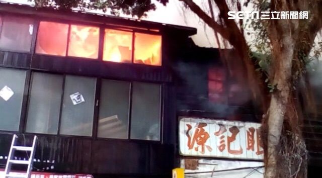 北市愛國西路木造房火警　無人員傷亡