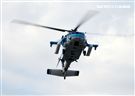 國防部博愛營區實施直升機落地訓練，由陸航黑鷹直升機反特攻、特戰小組實施空中突擊作戰操演，空軍海鷗救護直升機實施傷患吊掛急救操演。（記者邱榮吉/攝影）