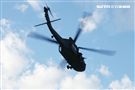 國防部博愛營區實施直升機落地訓練，由陸航黑鷹直升機反特攻、特戰小組實施空中突擊作戰操演，空軍海鷗救護直升機實施傷患吊掛急救操演。（記者邱榮吉/攝影）