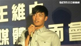 ▲王維中暢談旅美兩三事。（圖／記者林辰彥攝影）