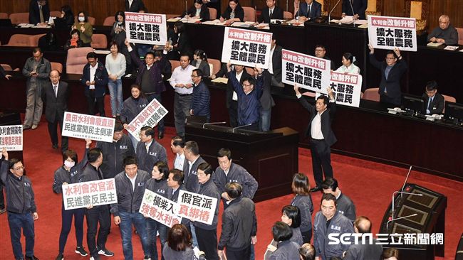 水利會改官派　1個月後可望完成修法