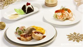 阿聯酋航空聖誕節季節菜單,過夜包。（圖／阿聯酋提供）