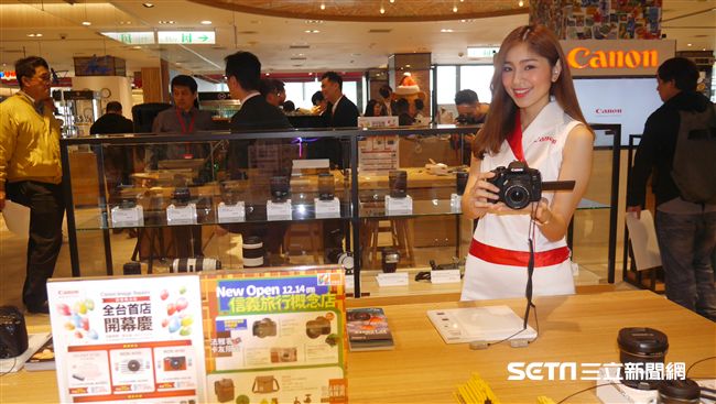 Canon台灣首間形象概念店開幕