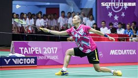 0825世大運羽球團體賽女單戴資穎 圖／記者林敬旻攝