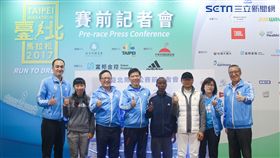 ▲2017台北馬拉松將在17日登場。（圖／記者蔡宜瑾攝影）