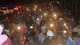 印尼地震20171216（圖／美聯社／達志影像）