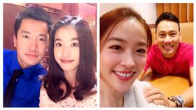 小嫻,何守正,艾力克斯（合成圖／翻攝自小嫻臉書）