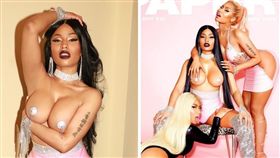 妮姬米娜,Nicki Minaj,性感,上空,露奶,火辣,粉紅歌姬,嘻哈
（圖／翻攝自IG）