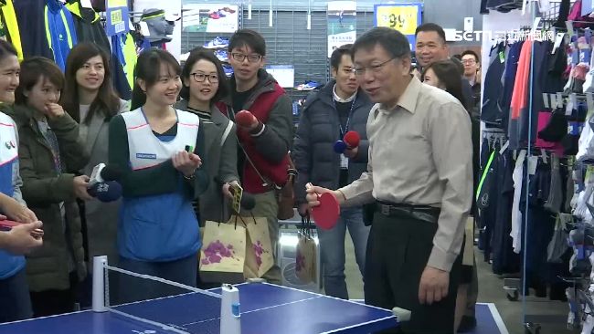 柯文哲勤跑基層搏民心　為九合一暖身