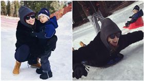 隋棠、Max、Lucy、Tony、滑雪／隋棠臉書