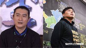 黃安,黃國昌,合成圖／翻攝自微博　記者林敬旻攝影