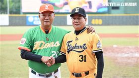 ▲杜福明與張永昌賽前合影。（圖／記者林辰彥攝影）