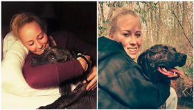 美國,維吉尼亞州,狗,比特鬥牛犬,樹林,攻擊,安樂死,遛狗（圖／翻攝自貝瑟妮臉書）