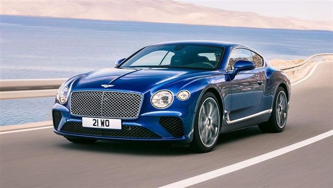 台北車展　Bentley跑車展出