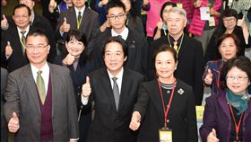 行政院長賴清德出席2017年教育基金會「擁抱AI教育共好」年會。（行政院提供）