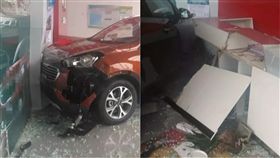 開車,展銷中心,新車,浙江,寧波,大陸,駕車,忘記,交車,油門,煞車　圖／翻攝自寧波日報