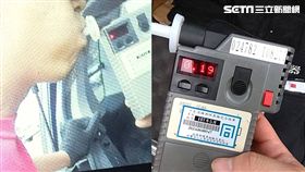 台中市警局酒測、酒駕取締／翻攝畫面