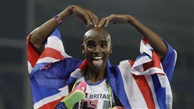 ▲英國長跑名將法拉（Mo Farah）。（圖／美聯社／達志影像）
