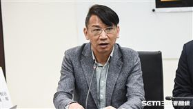 時代力量立委徐永明召開「台灣新時代，人民來公投」記者會。 圖／記者林敬旻攝