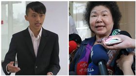 林致宇、陳菊（何成圖／翻攝自林致宇臉書、中央社）