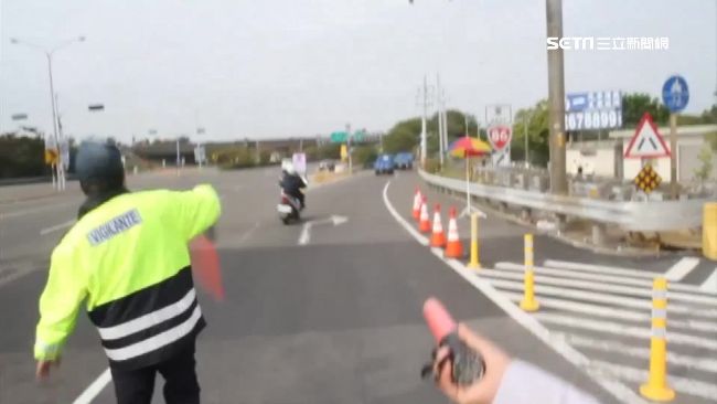 騎士飆騎國道吃罰單　怪罪義交害誤闖
