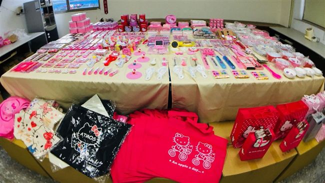 女粉賣「凱蒂貓」仿品　侵權市值千萬