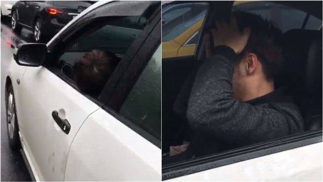 男等紅燈等到睡著！後車叫他還賴床