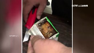 從小喝…大廠10元綠茶藏不明漂浮物