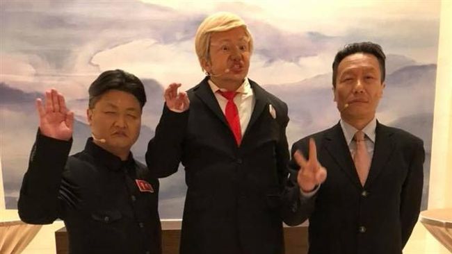 狂！唐從聖瞬間抽高　扮川普超爆笑