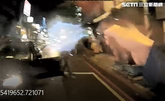 紅燈停那麼遠有鬼？2男被逮後還翻臉