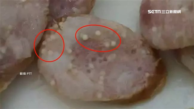 香腸有白色顆粒　網友驚問：蟲卵嗎？