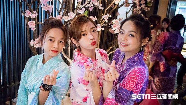 吃到飽「吸睛」大法　日式美食配浴衣