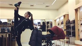 ▲穆斯塔芬娜生完女兒3個月後便投入訓練。（圖／翻攝自
@musaliya135的Instagram）