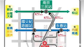 台北捷運,跨年,疏運。