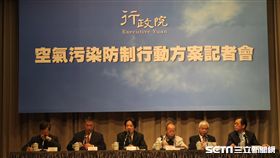 行政院召開空氣污沒防制行動方案記者會，行政院長賴清德。（記者盧素梅攝）