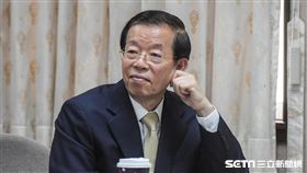 駐日代表謝長廷前往國防及外交委員會報告並備詢。 圖／記者林敬旻攝