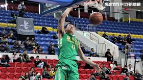 SBL台啤黃聰翰灌籃（圖／記者劉家維攝）