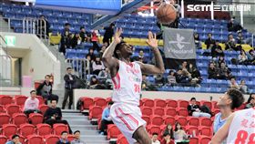 SBL台銀洋將賈西亞灌籃（圖／記者劉家維攝）