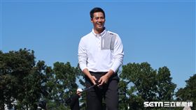 陳偉殷參加公益高球賽。（圖／記者王怡翔攝）