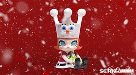 海綿寶寶快閃店,聖誕節,杯子蛋糕,公仔。（圖／DayDreamer新想團隊提供）