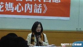 管碧玲談陳菊新書（記者李英婷攝）