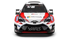 以歐規Yaris為基礎的Toyota Yaris WRC賽車。（圖／翻攝WRC官網）