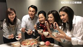 一家人,湯圓,陳霆,陳珮騏,沛小嵐,臧芮軒,李燕（圖／記者黃馨慧攝影）