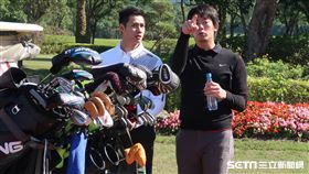 陳偉殷和王溢正聯手出擊。（圖／記者王怡翔攝）