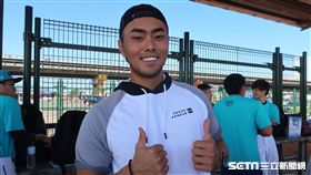 旅美棒球好手林家正。（圖／記者王怡翔攝）