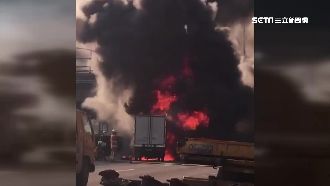 國道火燒車3死　最新行車紀錄器曝光