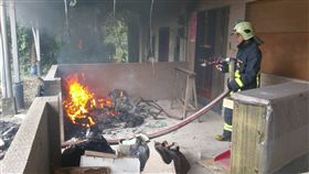 新北市,平溪,十分街,磚造平房,起火,燃燒,新北市消防局,火警