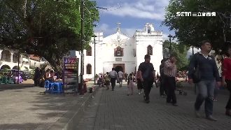人潮不如往年！萬金教堂擺攤限制多